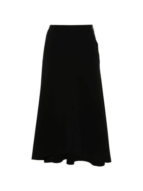 Punto Milano midi skirt