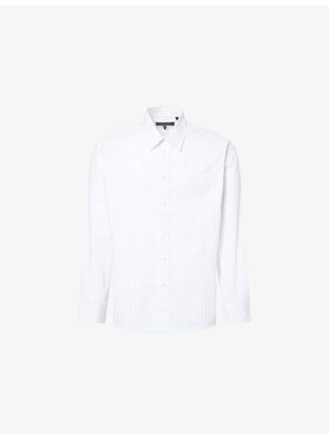 rag & bone Relaxed Fit Cotton-Poplin Shirt
