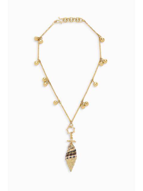 ULLA JOHNSON Livia Spotted Jasper & Mixed Motif Shell