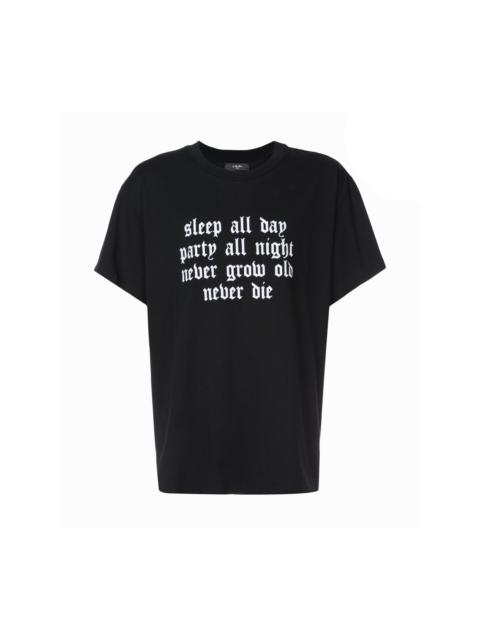 AMIRI Amiri 'Sleep All Day' Tee (Black)