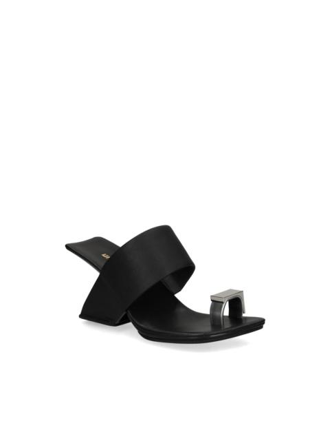 UNITED NUDE Loop Toe Hi architectural-heel toe-ring sandals