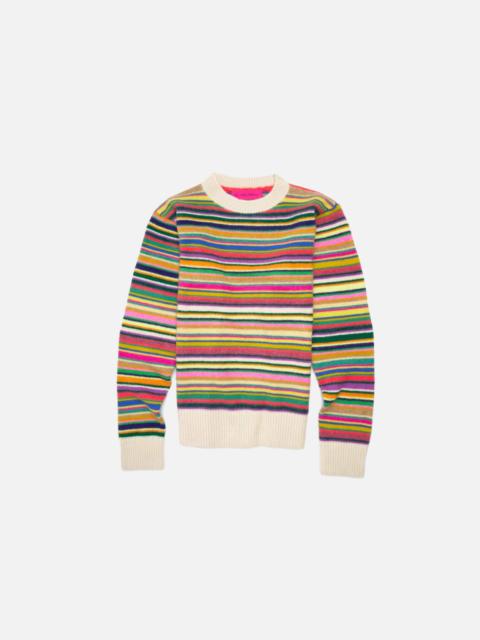 The Elder Statesman ULTRA STRIPE CREW