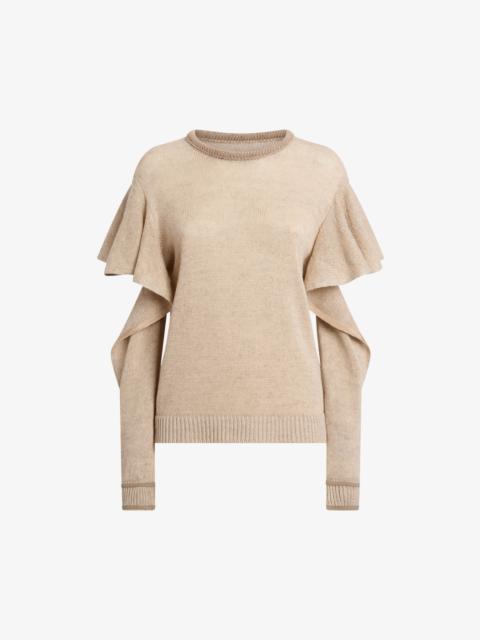Moschino LINEN AND COTTON PULLOVER