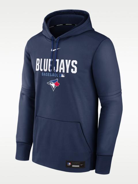 Nike Toronto Blue Jays Authentic Collection Men's Nike Therma MLB Pullover Hoodie