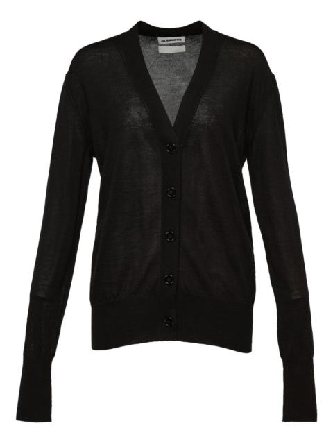 Jil Sander V-neck button-up cardigan