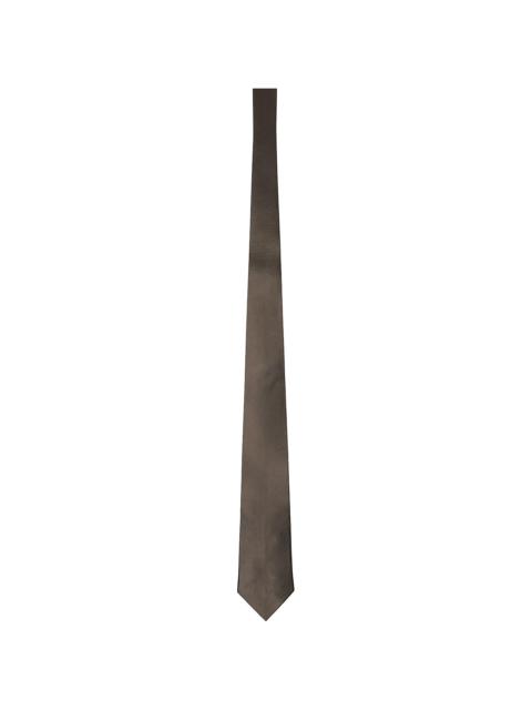 TOM FORD Black Soft Nappa Plonge Tie