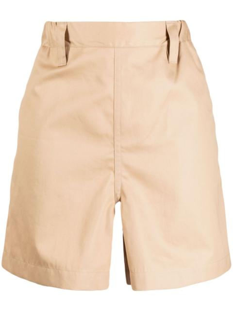 SOFIE D'HOORE elasticated-waist cotton shorts