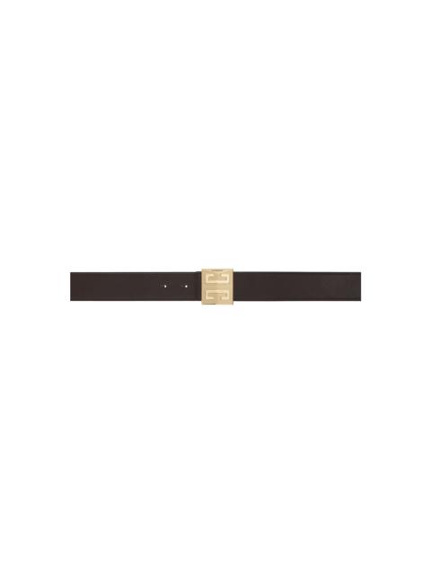 Givenchy Brown & Black 4G Reversible Belt
