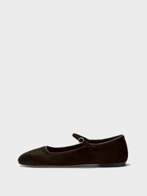 Aeyde Uma Pony Hair Flats