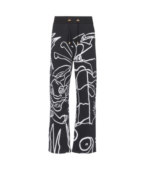 Balmain Disney x Balmain: The Lion King - Joggers with Enfant Précoce print