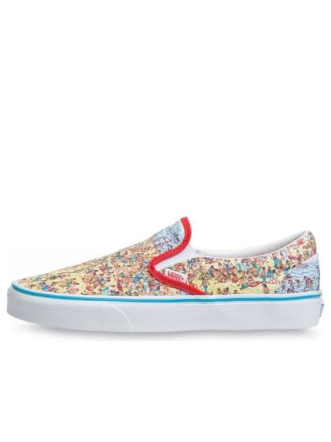 Vans Vans Where's Waldo? x Classic Slip-On 'Find Steve' VN0A33TB3WO