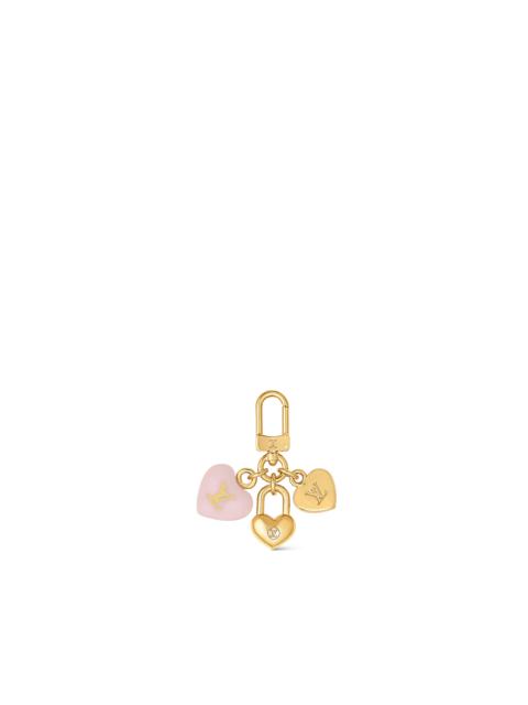 Louis Vuitton Micro Charms LV Heart  Key Holder