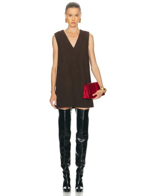 SIMONMILLER Fountain Suede Mini Dress