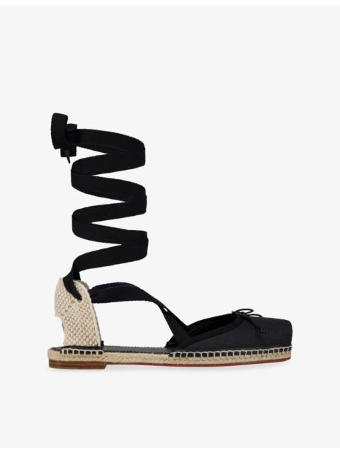 Christian Louboutin Cassiadrilla Flat Espadrilles