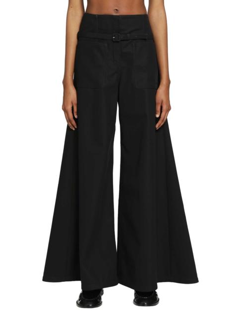 courrèges Cotton Canvas Palazzo Pants