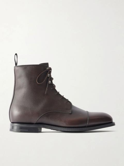 Church's Edworth 2.0 Lace-Up Full-Grain Leather Boots Dark brown