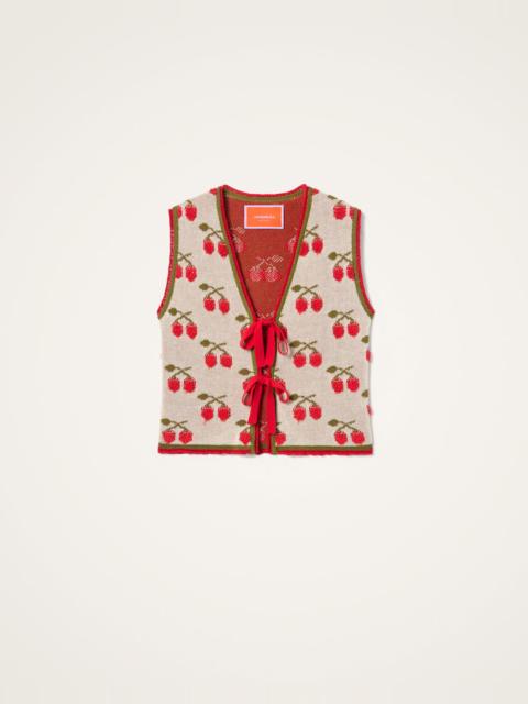 La DoubleJ Cherry Gilet