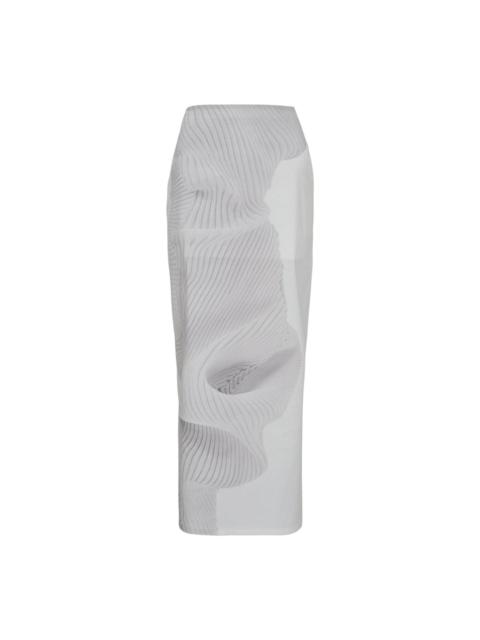 ISSEY MIYAKE Knit As Represented Skirt