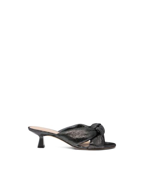 Stuart Weitzman knotted slide sandal