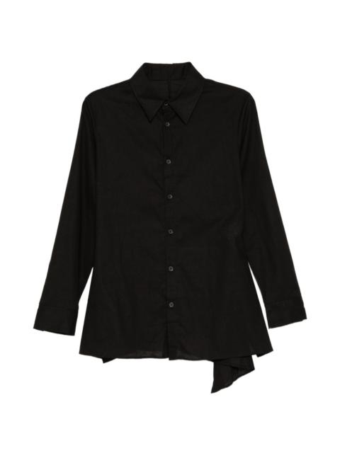 Yohji Yamamoto asymmetric shirt