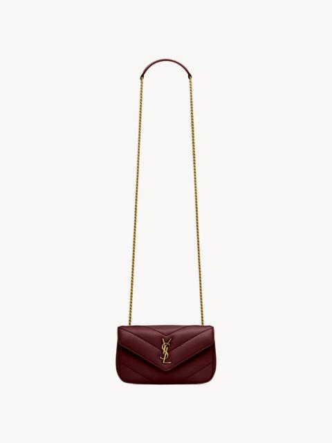 SAINT LAURENT LOULOU MINI IN LAMBSKIN