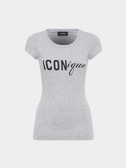 DSQUARED2 ICONIQUE CUPSLEEVES T-SHIRT