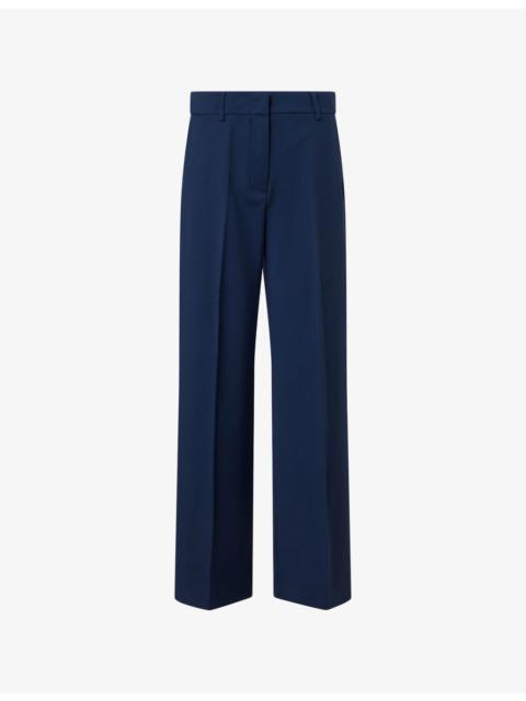 WEEKEND Max Mara Visivo Straight-Leg Wool Trousers
