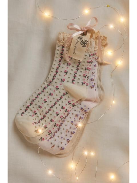 FREE PEOPLE Ruffle Sock Pack