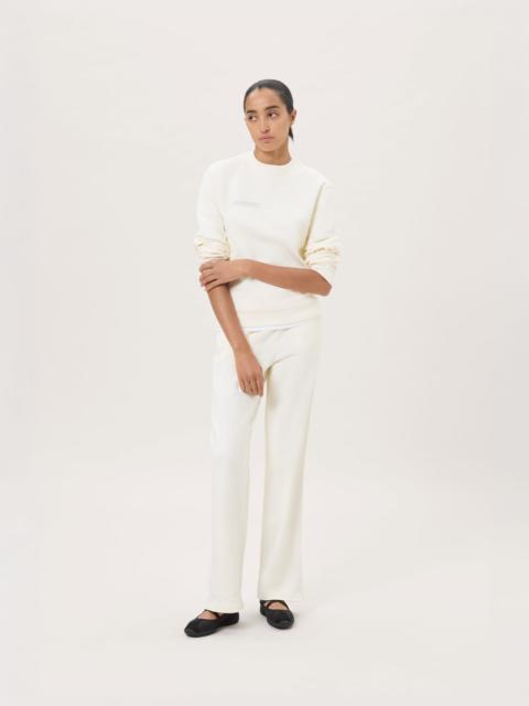 PANGAIA Womens Midweight Straight Leg Track Pants - Soft Void