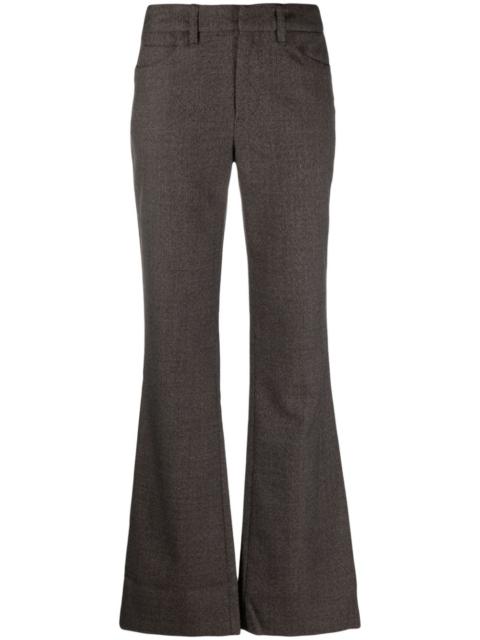 Zadig & Voltaire tailored flared wool trousers