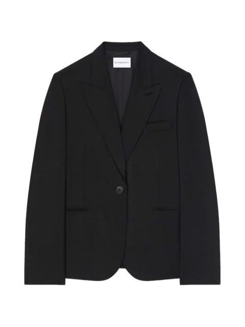 Givenchy peak-lapel single-breasted jacket