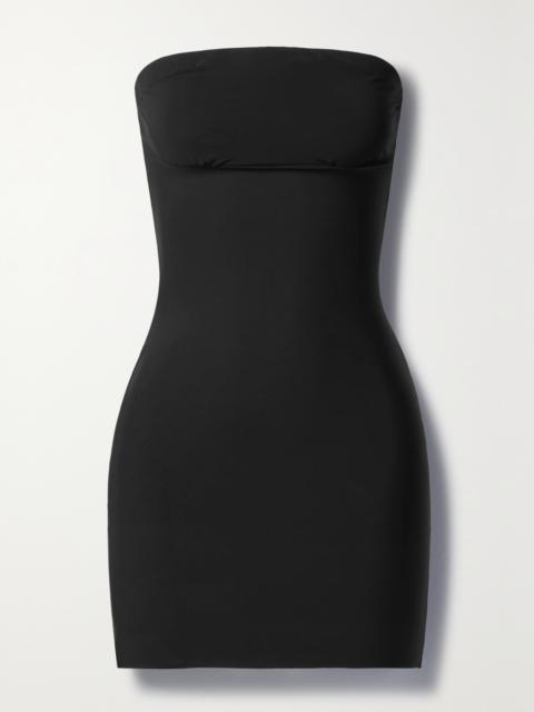 commando Two-faced Tech Strapless Stretch-jersey Slip