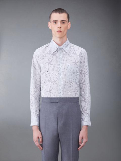 Thom Browne printed cotton shirt