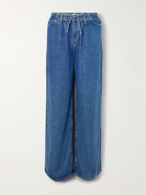 Super Drape high-rise wide-leg jeans