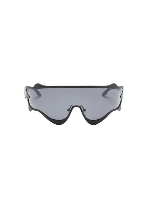 HENRIK VIBSKOV Octane shield-frame sunglasses