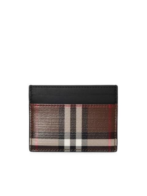 Burberry Check card case
