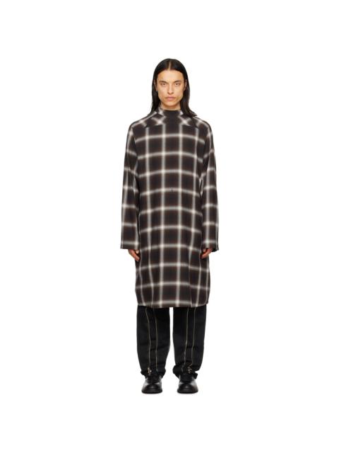 TAKAHIROMIYASHITA TheSoloist. Brown Check Shirt