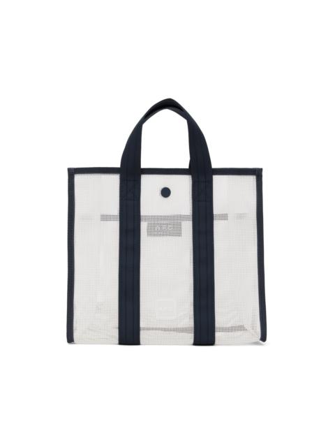 A.P.C. White Louise Small Tote