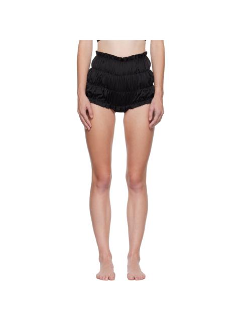 ANNA OCTOBER Black Melody Briefs