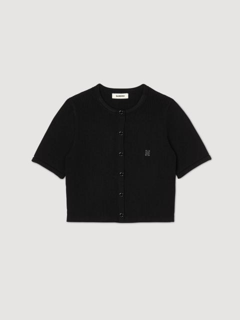 Sandro CROPPED CARDIGAN