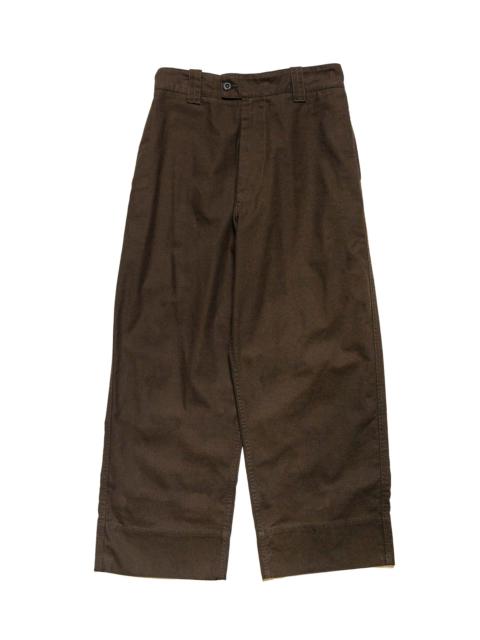 MARGARET HOWELL MHL Painters Trouser Dry Cotton Gabardine Ebony