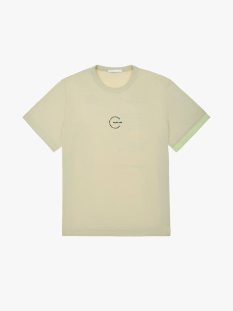 Helmut Lang BLOCKED LOGO TEE