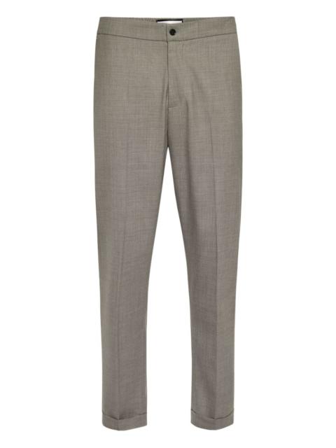 PHILIPP PLEIN elasticated-waistband cuffed trousers