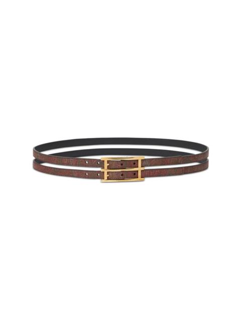 Etro reversible leather belt