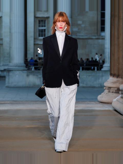 Erdem GRAIN DE POUDRE SINGLE BREASTED BLAZER