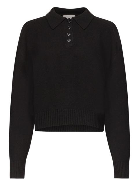 Loulou de Saison Homere LDS polo-neck ribbed sweater