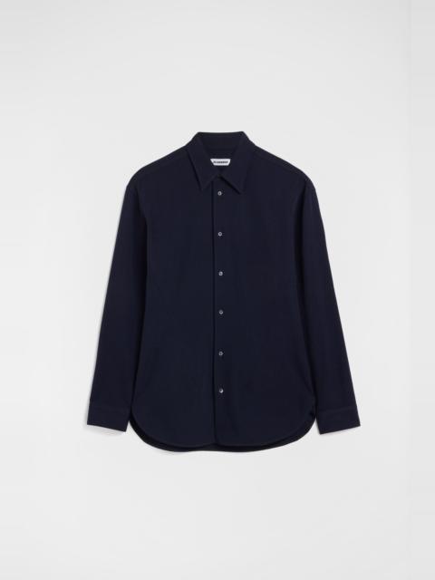 Jil Sander Wool Gabardine Shirt