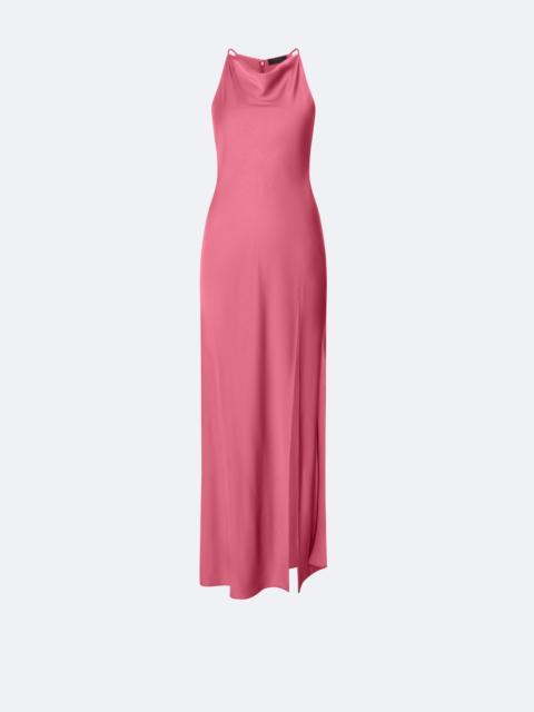 LAPOINTE Lightweight Satin Halter Gown