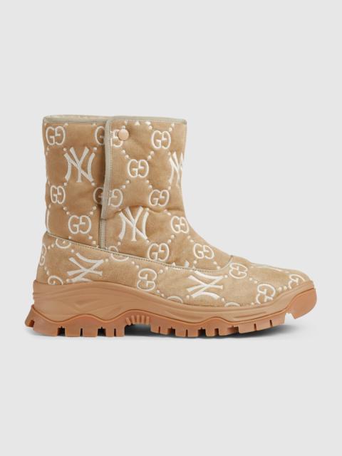 GUCCI Men's GG and Yankees™ ankle boot