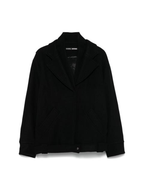 KASSL Editions wool biker jacket